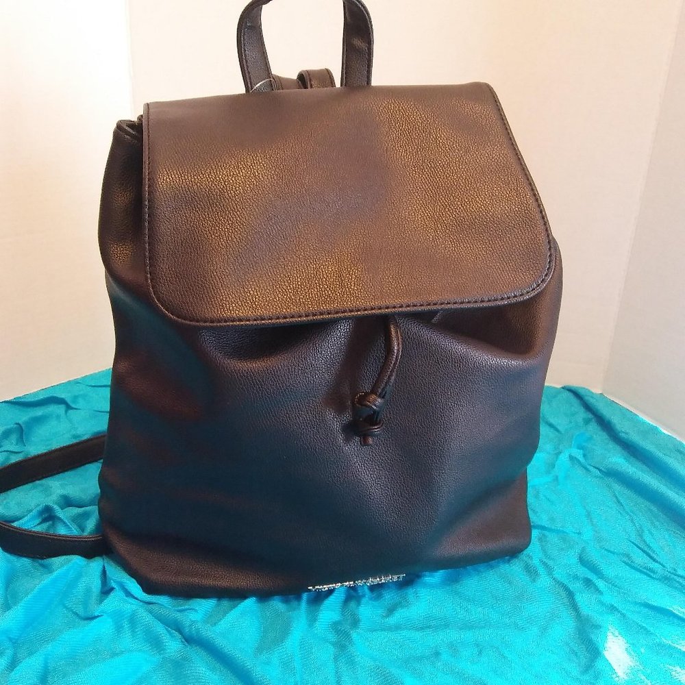 NWT tags Victoria's Secret faux leather backpack